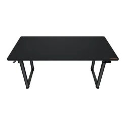 Bureau E-GRAV 160 - Bureau gaming assis/debout - réglage électrique - L160 cm - noir