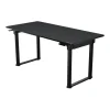 Bureau E-GRAV 160 - Bureau gaming assis/debout - réglage électrique - L160 cm - noir