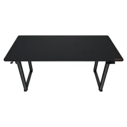 Bureau E-GRAV 160 - Bureau gaming assis/debout - réglage électrique - L160 cm - noir