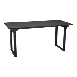 Bureau E-GRAV 160 - Bureau gaming assis/debout - réglage électrique - L160 cm - noir