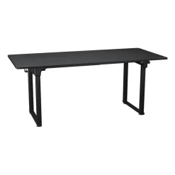 Bureau E-GRAV 180 - Bureau gaming assis/debout - réglage électrique - L180 cm - noir