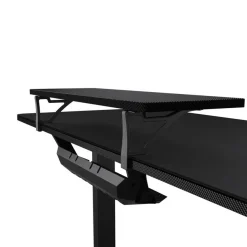 Bureau E-Star 120 - Bureau gaming assis/debout - réglage électrique - L120 cm - noir
