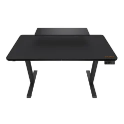 Bureau E-Star 120 - Bureau gaming assis/debout - réglage électrique - L120 cm - noir