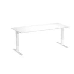 Bureau électrique - L160 - plateau blanc