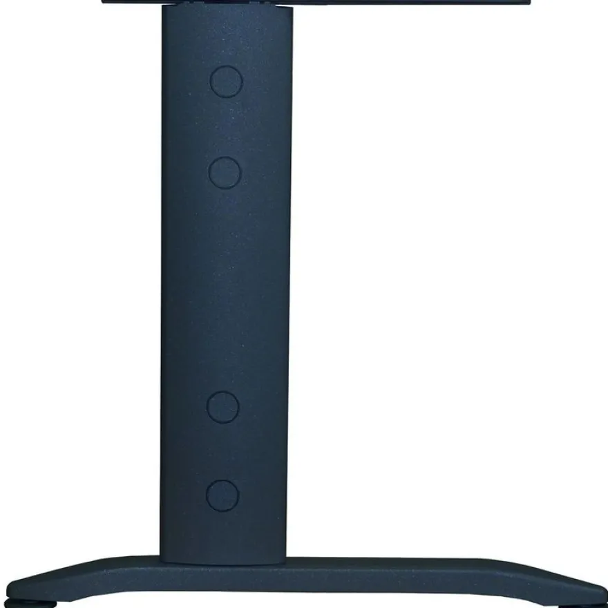 Bureau symétrique 120° IDRA - L185 cm - Pieds anthracite - plateau imitation Chêne clair