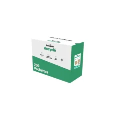 Bureau Vallée Recyclé - 250 Enveloppes - C4 229 x 324 - 90 g/m² - brun - bande adhésive