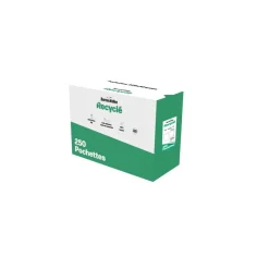 Bureau Vallée Recyclé - 250 Enveloppes - C4 229 x 324 - 90 g/m² - blanc - bande adhésive