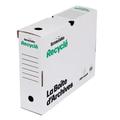 Bureau Vallée Recyclé - Boîte d'archives - dos 8 cm