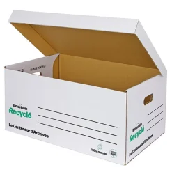 Bureau Vallée Recyclé - Conteneur à archives - 54 x 36 x 26 cm