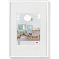 Cadre en plastique verre classique WALTHER "New Lifestyle" 15 x 20 cm coloris gold
