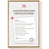Cadre en plastique verre classique WALTHER "New Lifestyle" 21 x 29,70 cm coloris blanc