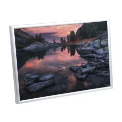 Cadre photo Exacompta - 21 x 29,7 cm (A4) - aluminium