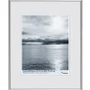 Cadre photo plastique WALTHER "Galeria" pour photo 28 x 35 cm coloris silver
