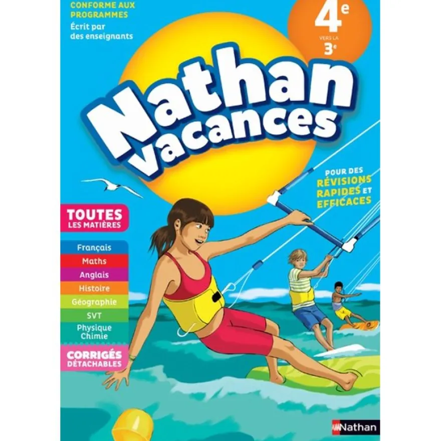 Cahier - de - Vacances - TTES - MATIERES - 4E/3E