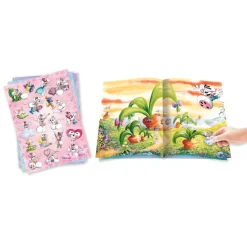 Cahier avec stickers repositionnables A5 Diddl