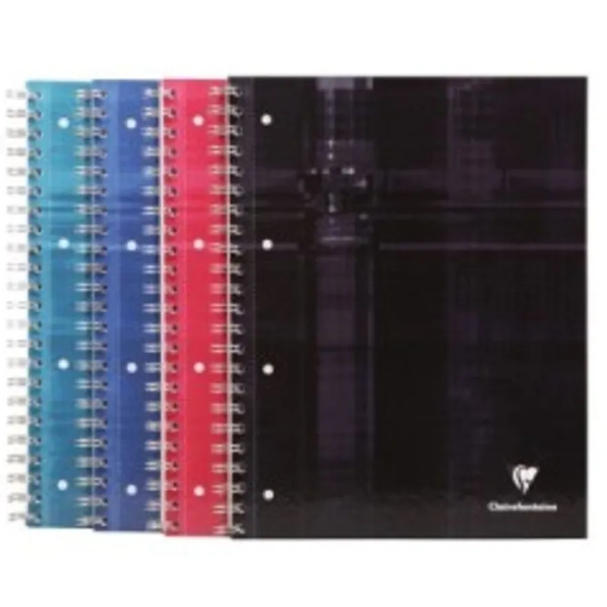 Cahier Bind'O Block Clairefontaine - A4 – 240 Pages - Quadrillage 5x5 - Papier 90 g/m² - Couverture Rigide