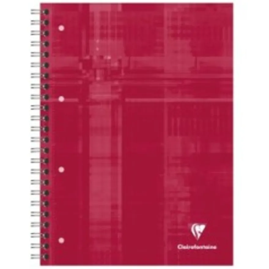 Cahier Bind'O Block Clairefontaine - A4 – 240 Pages - Quadrillage 5x5 - Papier 90 g/m² - Couverture Rigide