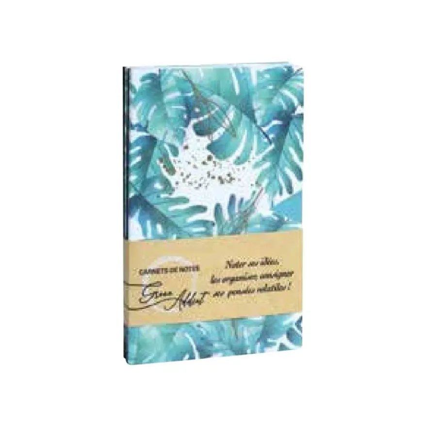 Cahier coutures SINGER SMILE "GREEN ADDICT" 2 motifs assortis