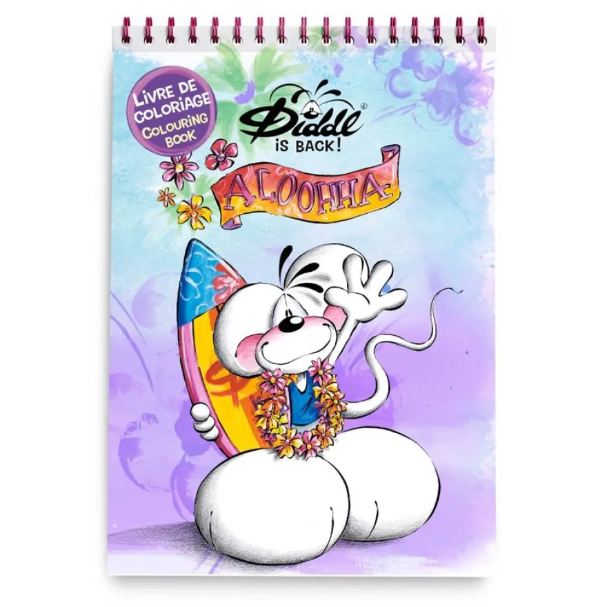 Cahier de coloriage A4 Diddl