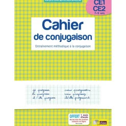Cahier de conjugaison CE1/CE2