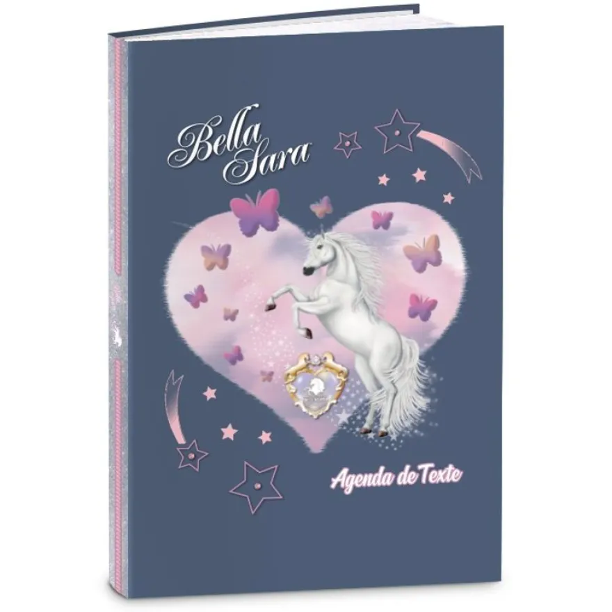 Cahier de texte BELLA SARA BLISS & DREAMY- 15x21 cm- 2 modèles au choix- Kid'Abord