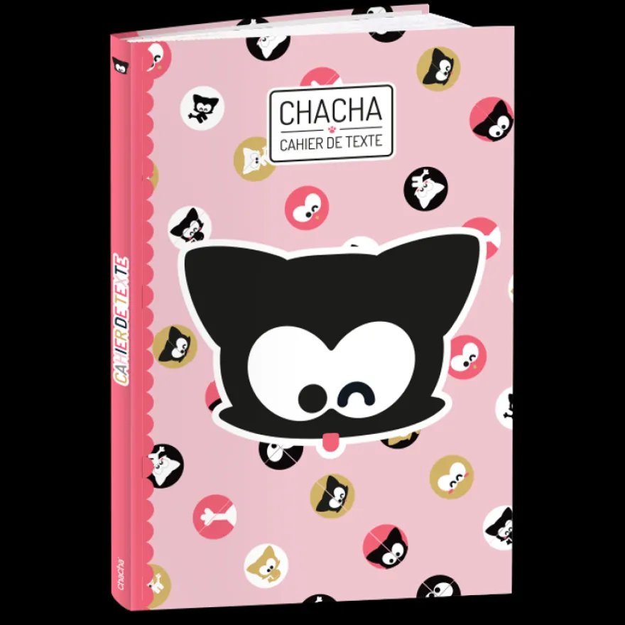 Cahier de Texte Chacha - 15 x 21 cm - Kid'Abord