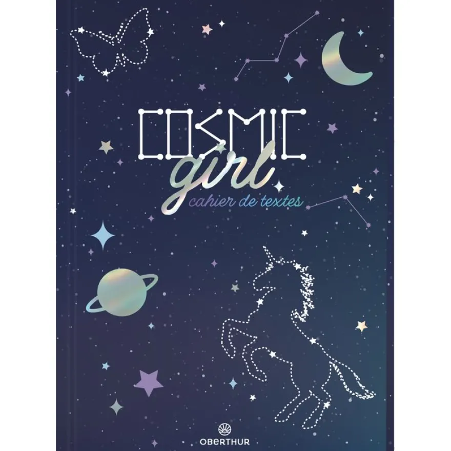 Cahier de texte Cosmic - 15 x 21 cm - Oberthur