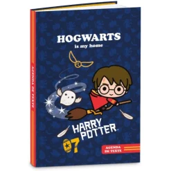 Cahier de texte HARRY POTTER CHIBI- 15x21 cm- 2 modèles au choix- Kid'Abord