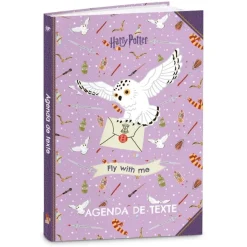 Cahier de texte HARRY POTTER HEDWIG- 15x21 cm- 2 modèles au choix- Kid'Abord