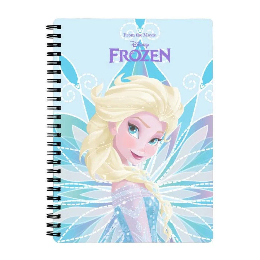 Cahier de texte La Reine Des Neiges - 18x22 cm - turquoise - Bagtrotter