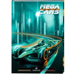 Cahier de texte Megacars - 15,5 x 22 cm - Oberthur
