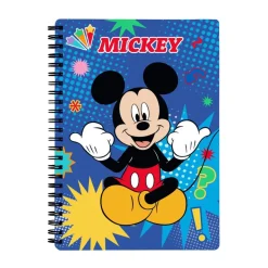Cahier de texte Mickey - 18x22 cm - Marine - Bagtrotter