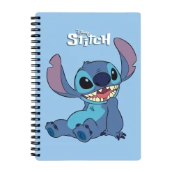 Cahier de texte Stitch - 18x22 cm - bleu - Bagtrotter
