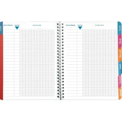 Cahier de textes à spirale Dragon Ball S - 17 x 22 cm - rose - Exacompta