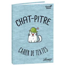 Cahier de textes Shaman - 15 x 21 cm - Quo Vadis