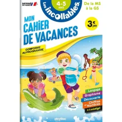 Cahier de vacances 2026 - Les incollables - Moyenne Section à Grande Section - 4/5 ans