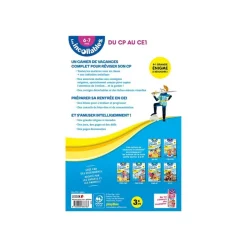 Cahier de vacances 2026 - Les incollables - CP au CE1 - 6/7 ans