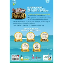 Cahier de vacances 2026 Fort Boyard - Les incollables - CM2 au 6E - 10/11 ans