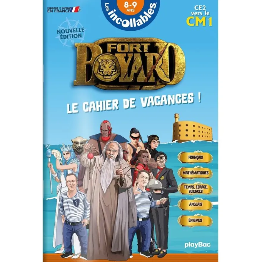 Cahier de vacances Fort Boyard - Les incollables - CE2 au CM1 - 8/9ans