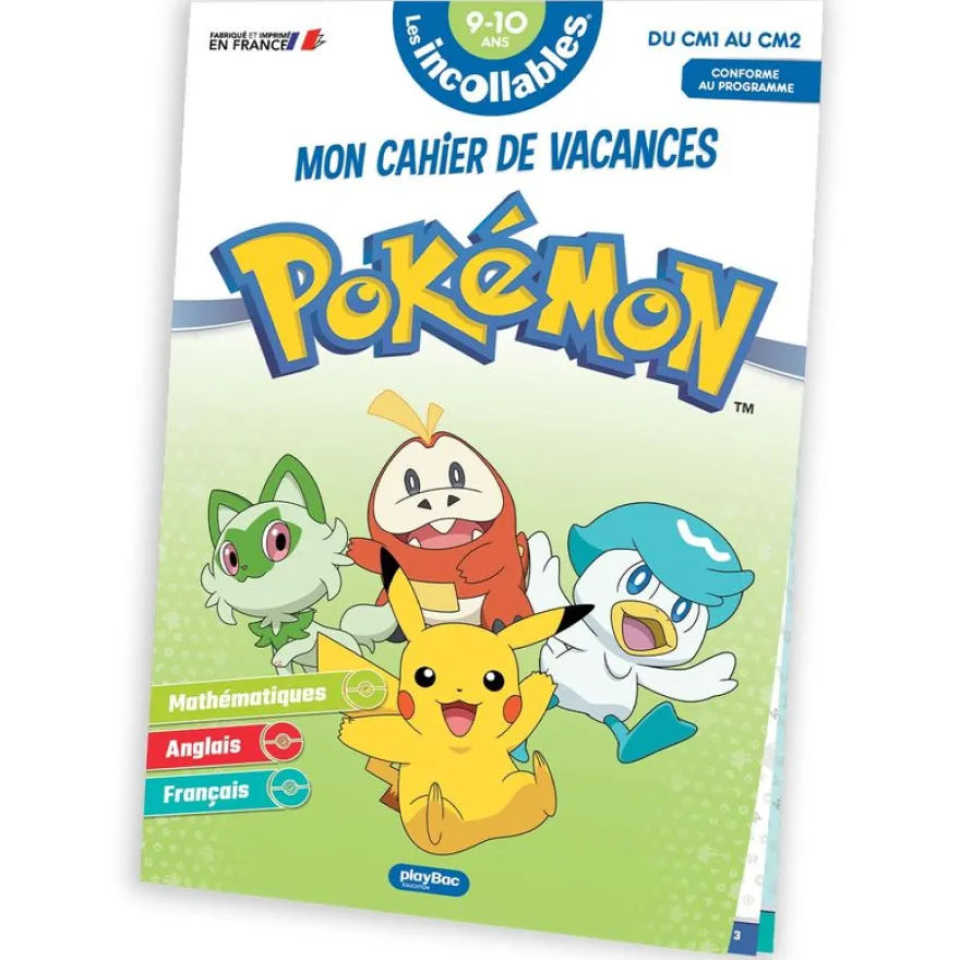 Cahier de vacances Pokémon - Du CM1 au CM2