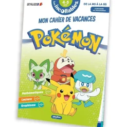 Cahier de vacances Pokémon 2026 - De la MS à la GS
