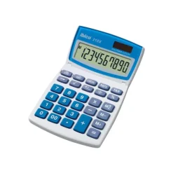 Calculatrice de bureau Ibico 210X - 10 chiffres - alimentation batterie et solaire