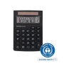 Calculatrice de poche Maul ECO 650 - - 12 chiffres - panneau solaire - noir