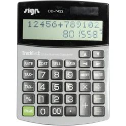 Calculatrice de poche Sign - 12 chiffres - alimentation batterie et solaire