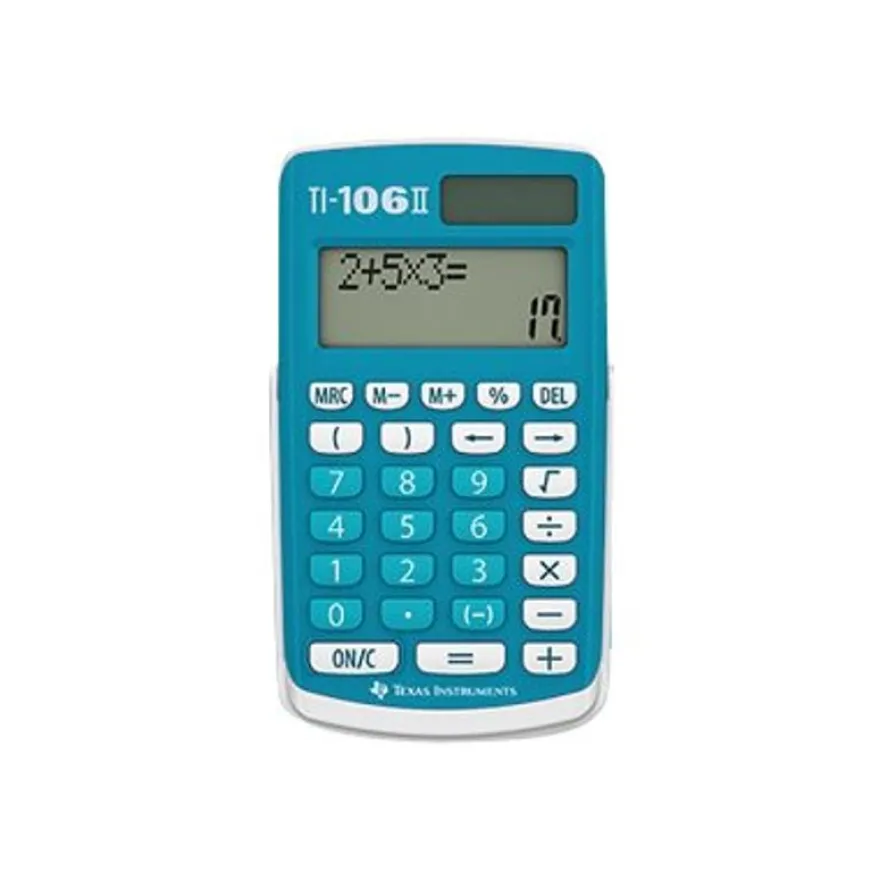 Calculatrice scolaire TI-106 II - calculatrice spéciale primaire