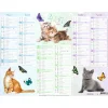 Calendrier Chaton - 6 mois par face - 55 x 43 cm - Oberthur