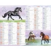 Calendrier Cheval - 6 mois par face - 21 x 26,5 cm - Oberthur