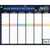Calendrier Emploi du Temps Medium - 32 x 42 cm - Bouchut