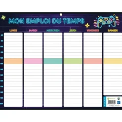 Calendrier Emploi du Temps Medium - 32 x 42 cm - Bouchut