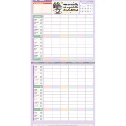 Calendrier Famille - 30 x 30 cm - Bouchut